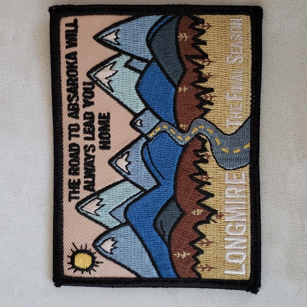 Longmire patch from final season. Crew gift so limited made.